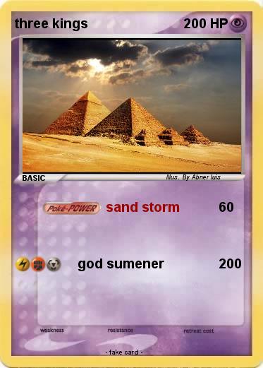 Pokemon three kings