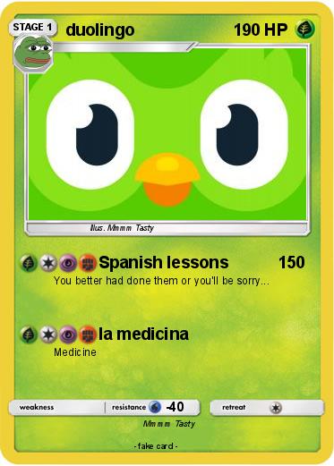 Pokemon duolingo