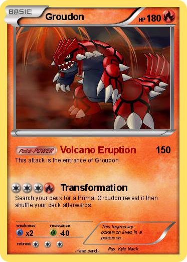 Pokemon Groudon