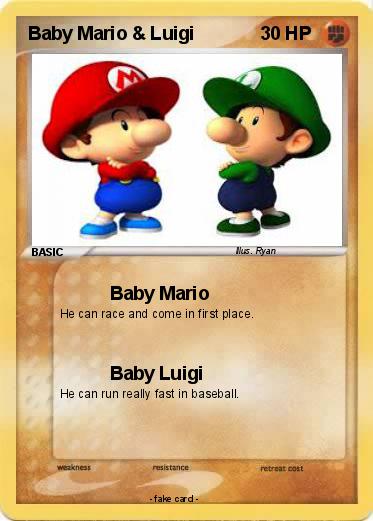 Pokemon Baby Mario & Luigi