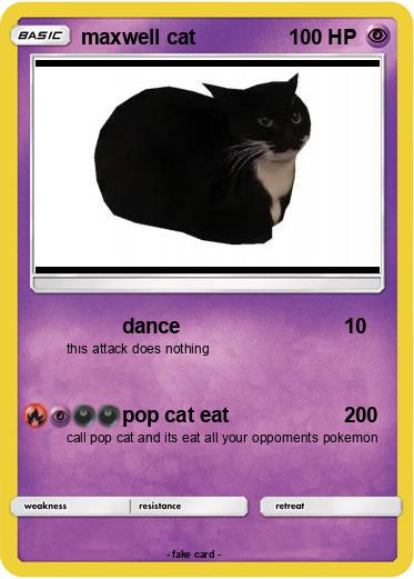 Pokemon maxwell cat