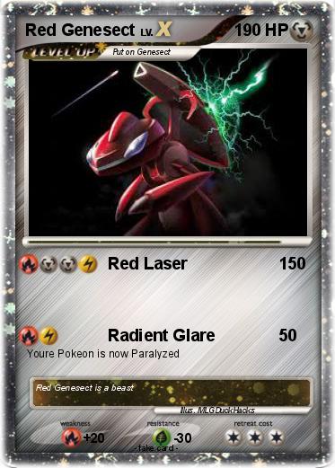 Pokemon Red Genesect