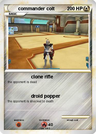 Pokemon commander colt