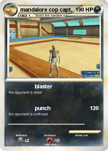 Pokemon mandalore cop capt.