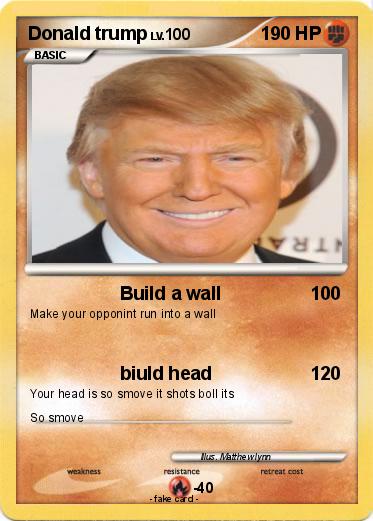 Pokemon Donald trump