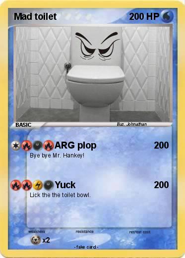 Pokemon Mad toilet