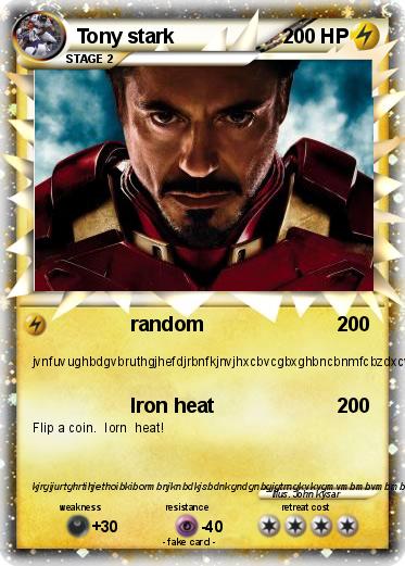 Pokemon Tony stark