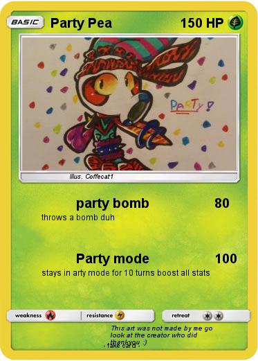 Pokemon Party Pea