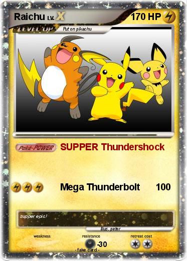Pokemon Raichu