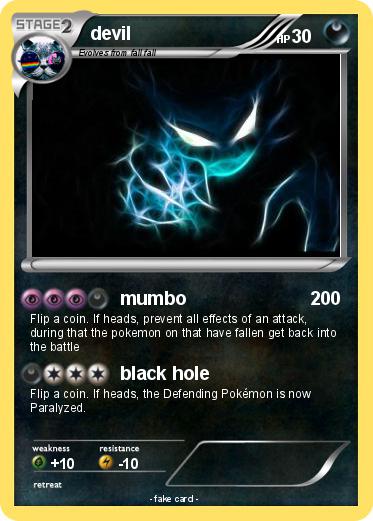Pokemon devil