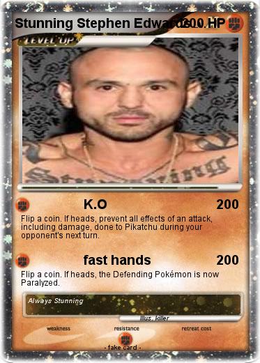 Pokemon Stunning Stephen Edwards