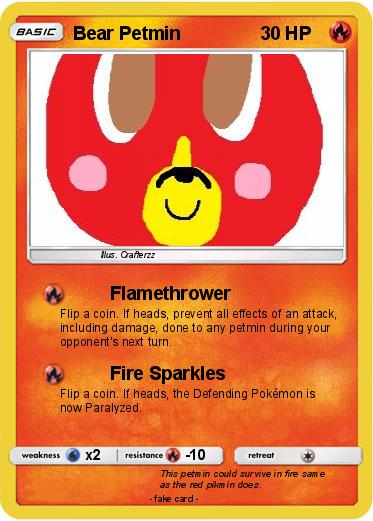 Pokemon Bear Petmin