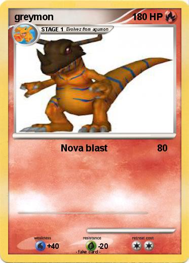 Pokemon greymon