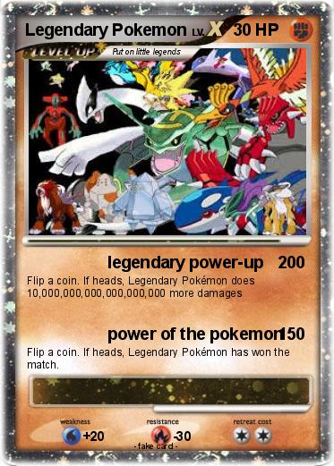 Pokemon Legendary Pokemon