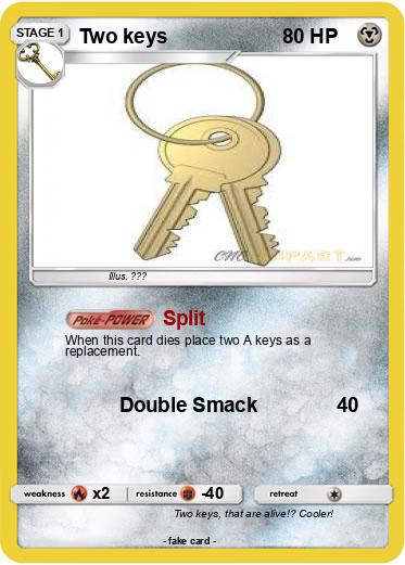 Pokemon Two keys