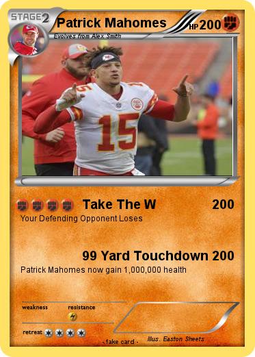 Pokemon Patrick Mahomes
