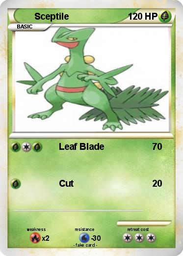 Pokemon Sceptile