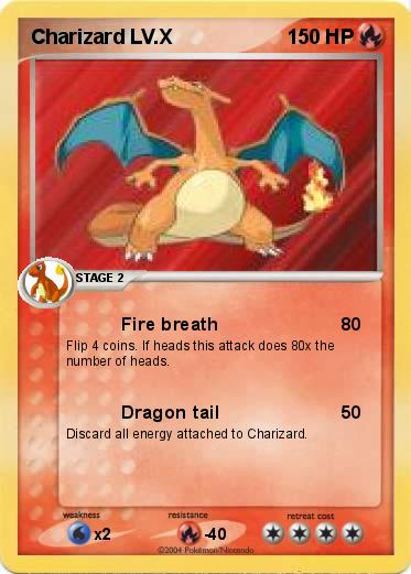 Pokemon Charizard LV.X