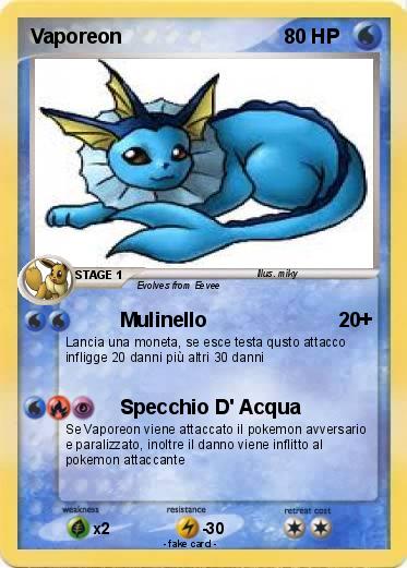 Pokemon Vaporeon