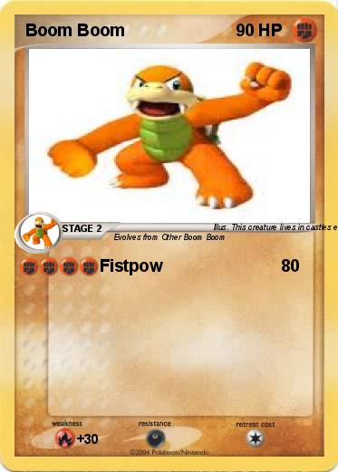 Pokemon Boom Boom