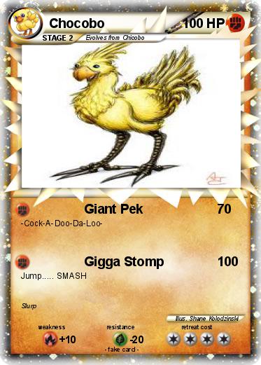Pokemon Chocobo