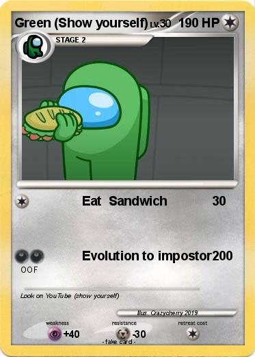 Pokemon Green (Show yourself)
