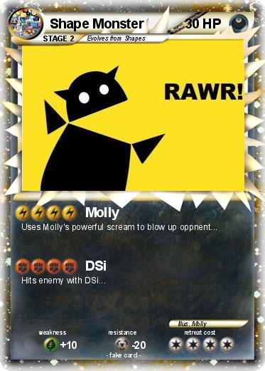 Pokemon Shape Monster