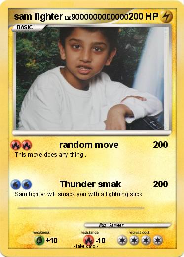 Pokemon sam fighter