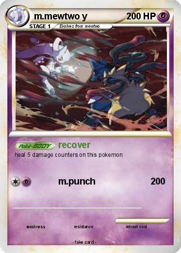 Pokemon m.mewtwo y