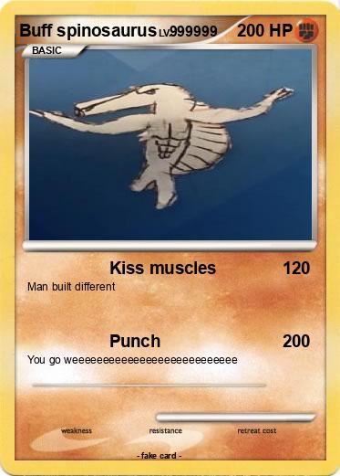 Pokemon Buff spinosaurus