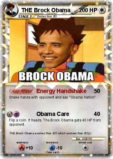 Pokemon THE Brock Obama