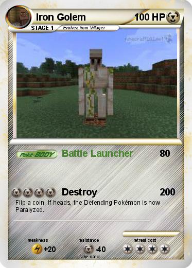 Pokemon Iron Golem