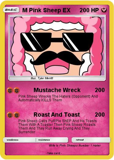 Pokemon M Pink Sheep EX
