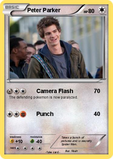 Pokemon Peter Parker