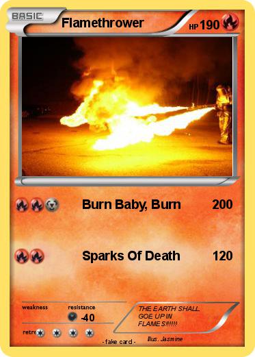 Pokemon Flamethrower