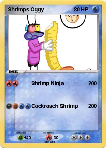 Pokemon Shrimps Oggy