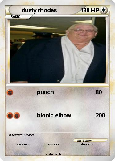 Pokemon dusty rhodes