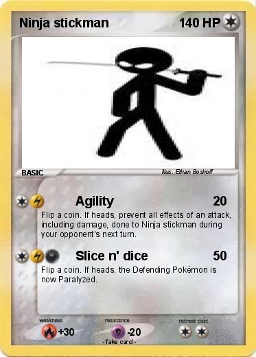 Pokemon Ninja stickman