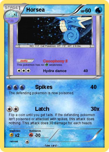 Pokemon Horsea