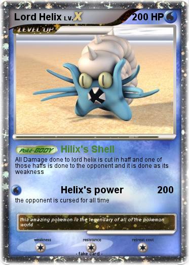 Pokemon Lord Helix
