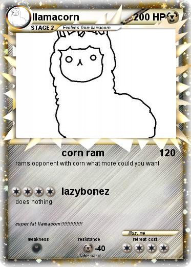 Pokemon llamacorn