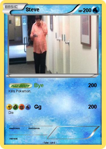 Pokemon Steve