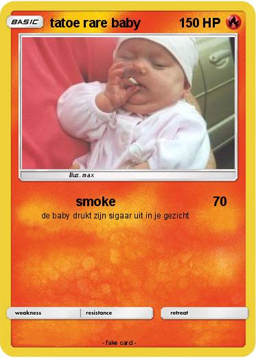 Pokemon tatoe rare baby