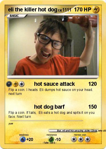 Pokemon eli the killer hot dog