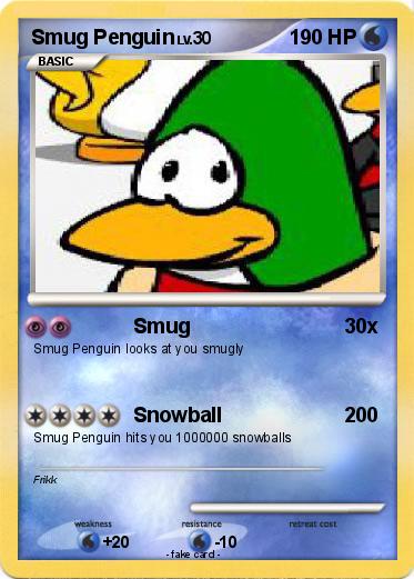 Pokemon Smug Penguin