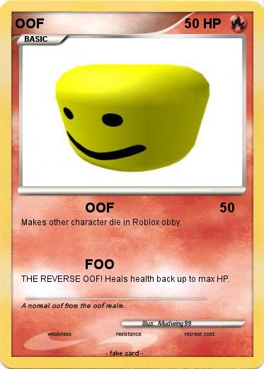 Pokemon Oof 180 - oof obby oof roblox