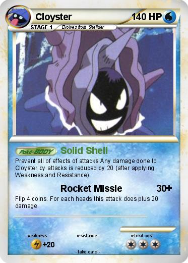 Pokemon Cloyster