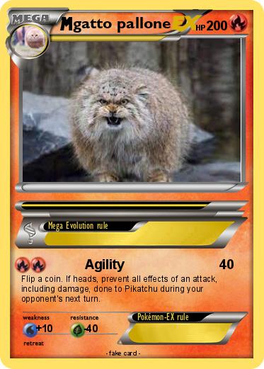 Pokemon gatto pallone