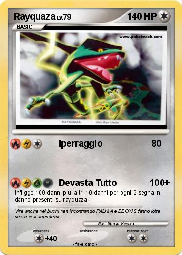 Pokemon Rayquaza