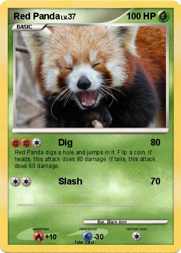 Pokemon Red Panda